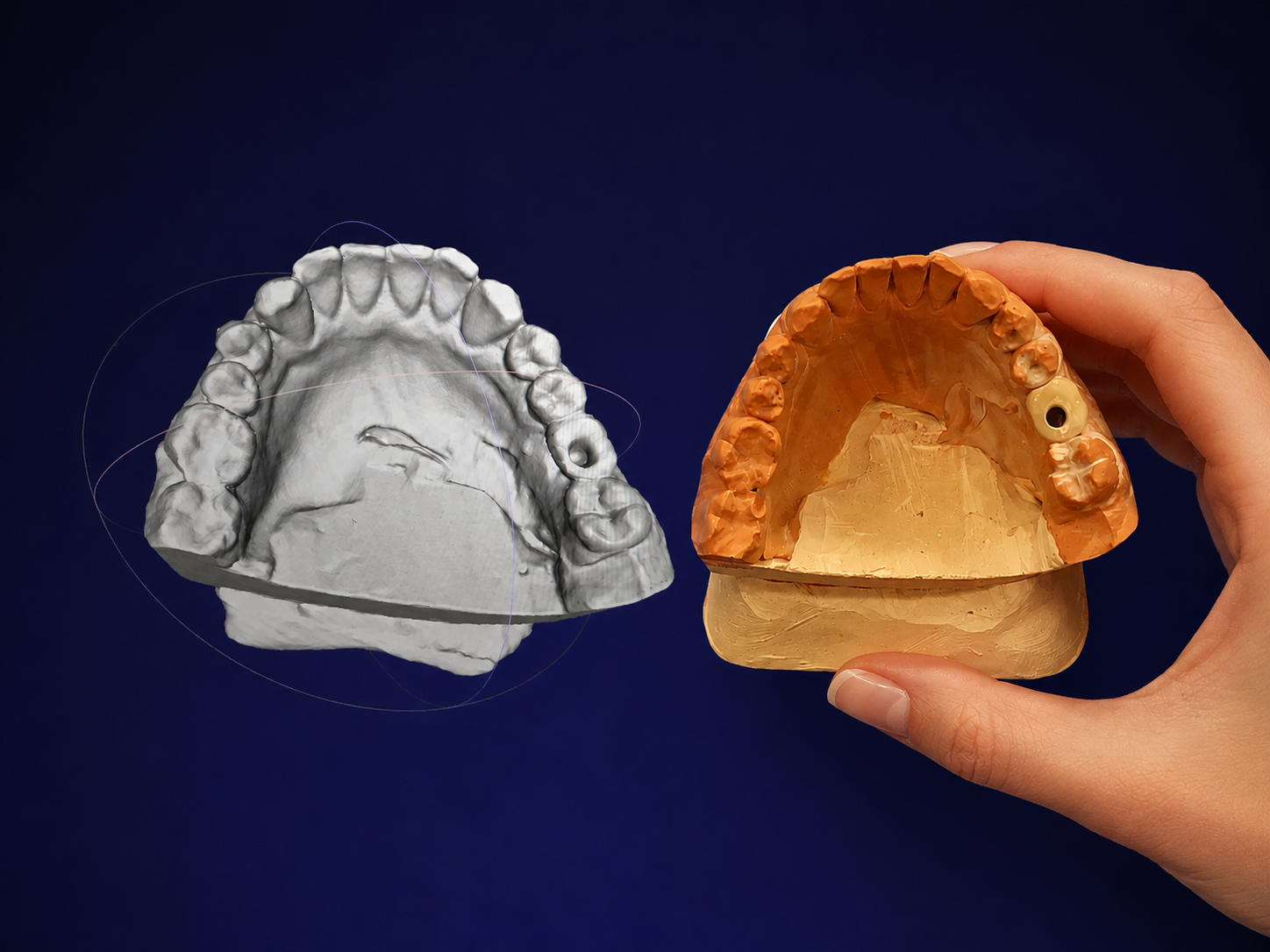 Dental 3D tarama modeli